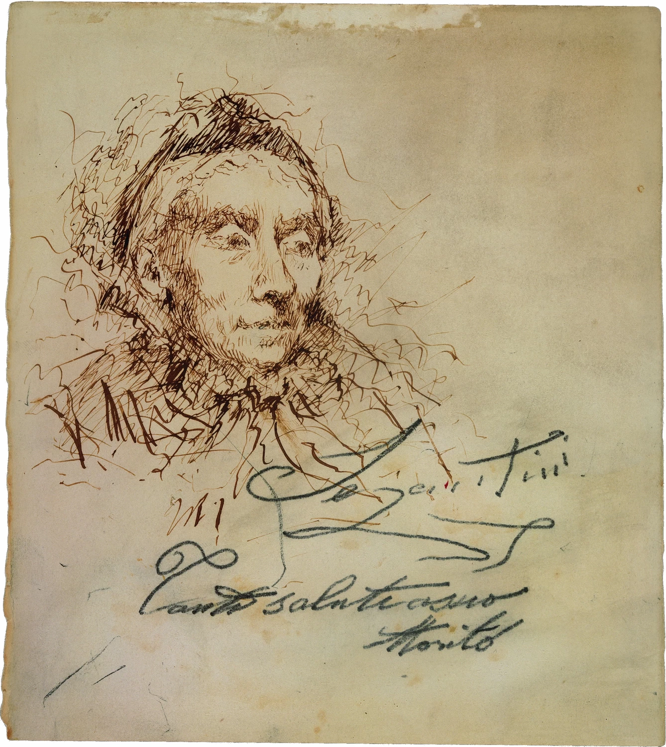 Studio per Ritratto della signora Casiraghi - Kunstmuseum, Bern, Schweiz